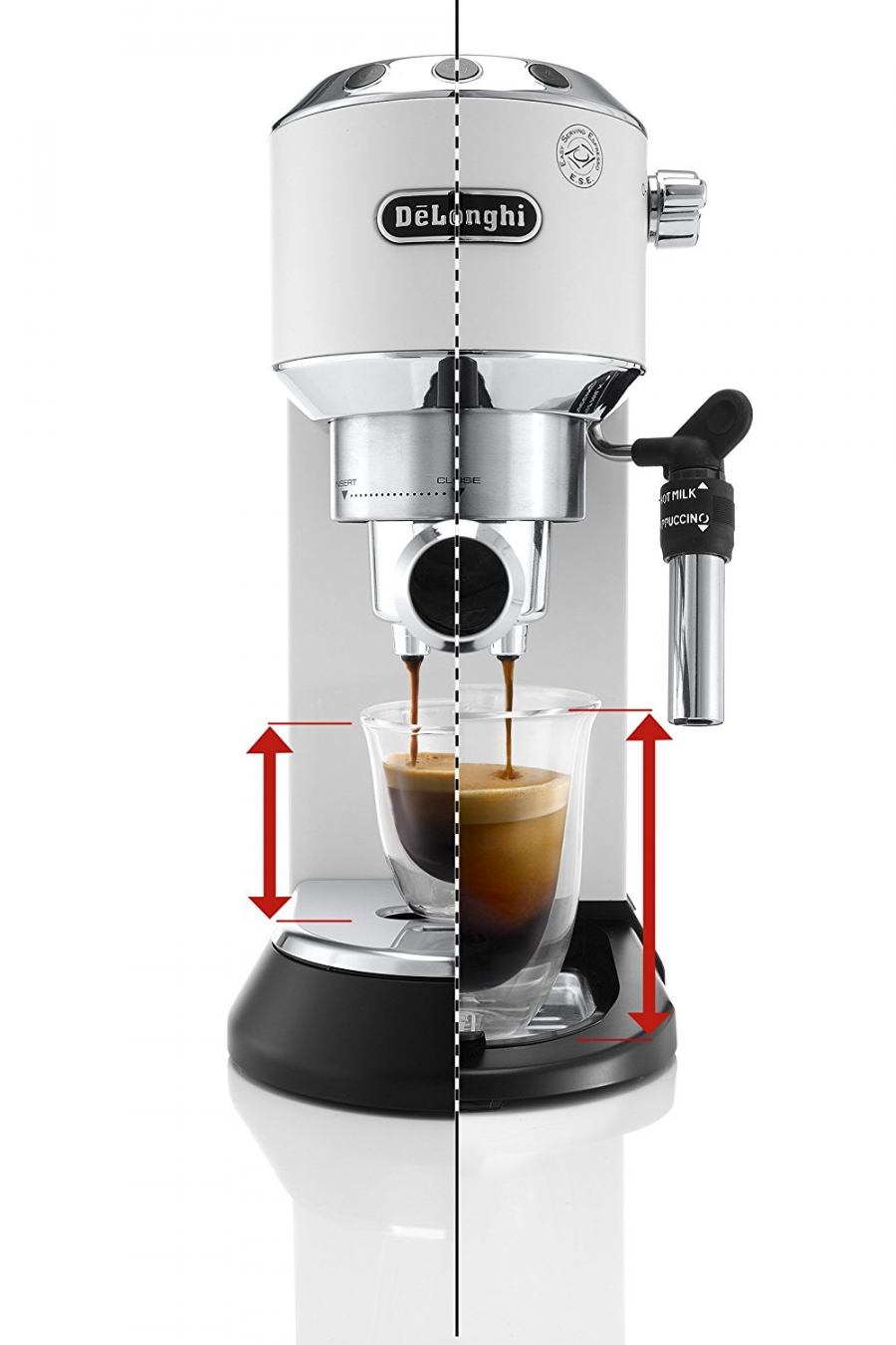 Delonghi EC 680/685 Dedica a narrow and compact espresso maker with