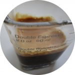 Espresso shot by beginner on the Delonghi 155