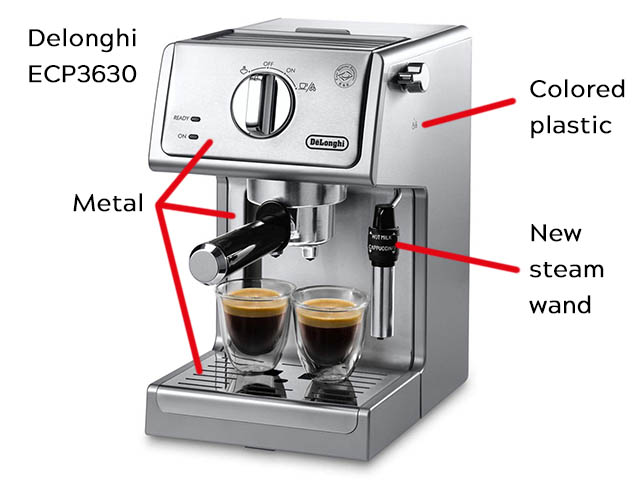 De'Longhi Stilosa Advanced EC235.BK Coffee Maker with 15 Bar Pressure 220  VOLTS NOT FOR USA