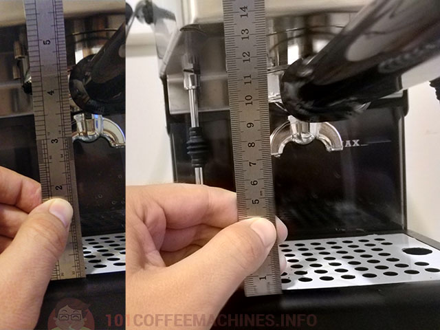 New Gaggia Classic 2019 Msx. Cup Height